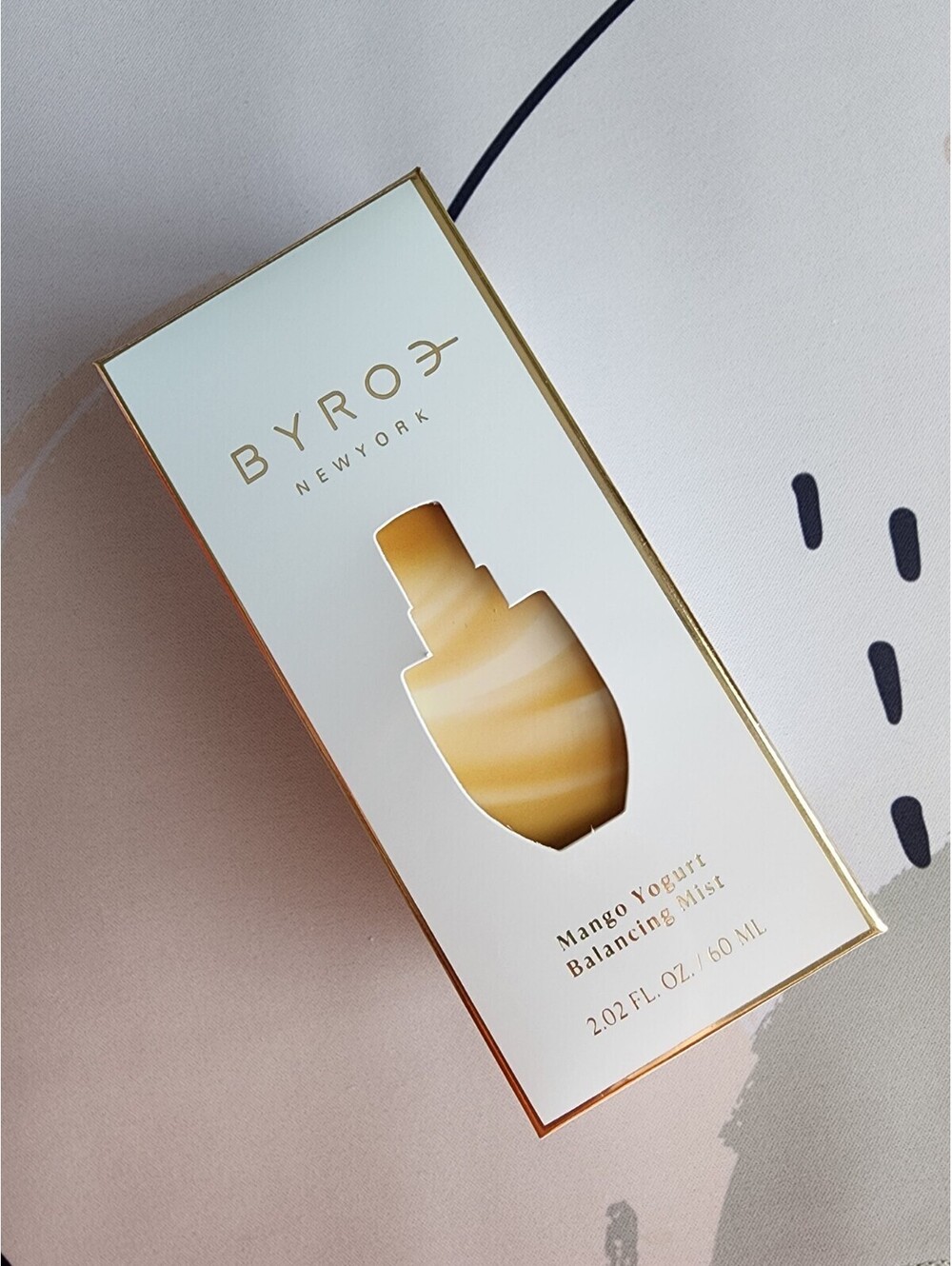 Byroe Mango Yogurt Balancing Mist Hydrates Soothes Moisturizes 2.02 Oz